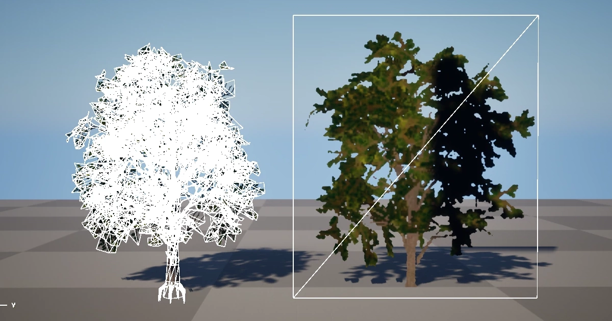 Optimizing Vegetation Shadows with ShadowProxyMesh